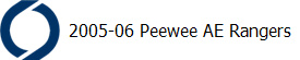 2005-06 Peewee AE Rangers